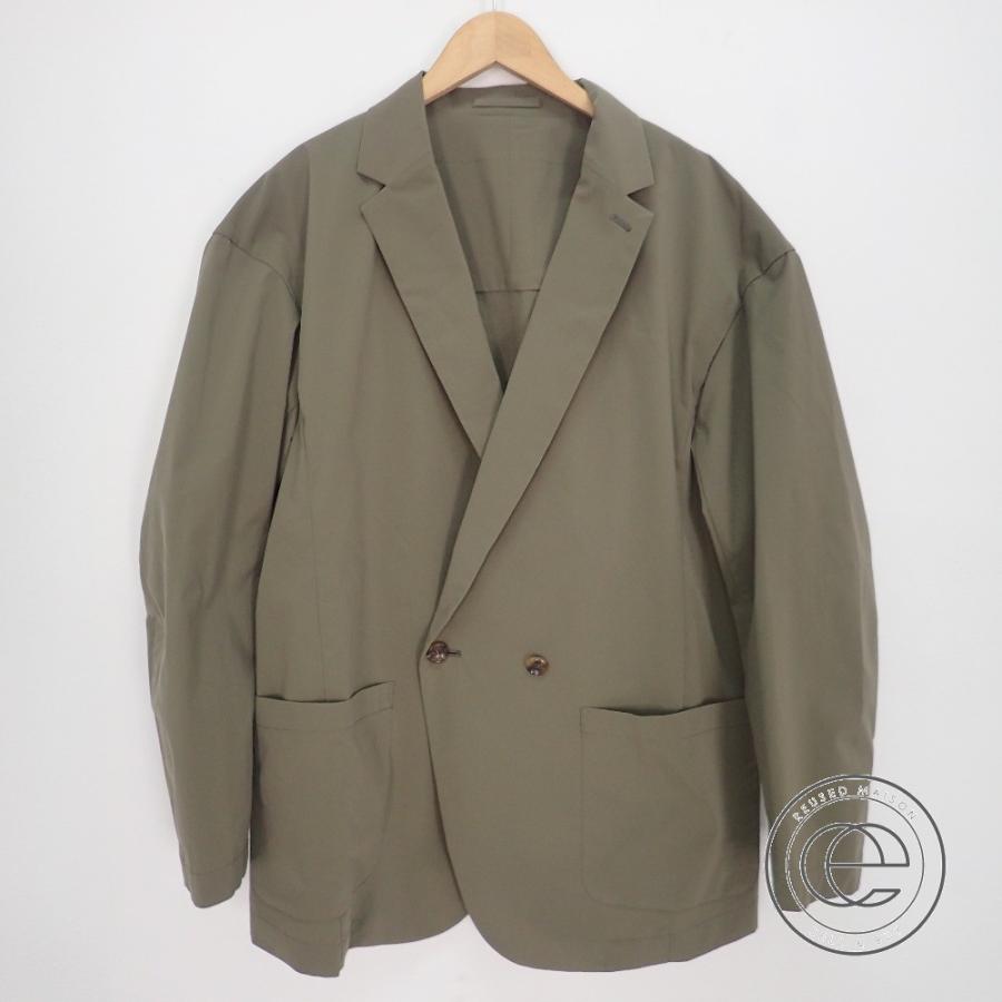 美品 Attachment アタッチメント Kg92 001 ダブルテーラードジャケット 2 カーキ メンズ ブランドショップエコスタイル 通販 Yahoo ショッピング