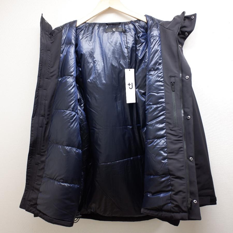 新品　XLユニクロ復刻版+J ブラック ダウンジャケット UNIQLOユニクロ +Jプラスジェイ 311-436104 ハイブリッドダウン
