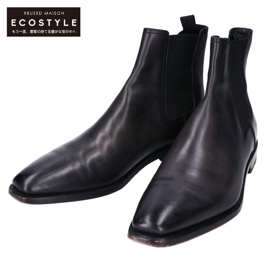 Berluti ベルルッティ パティーヌレザー サイドゴア チェルシーブーツ