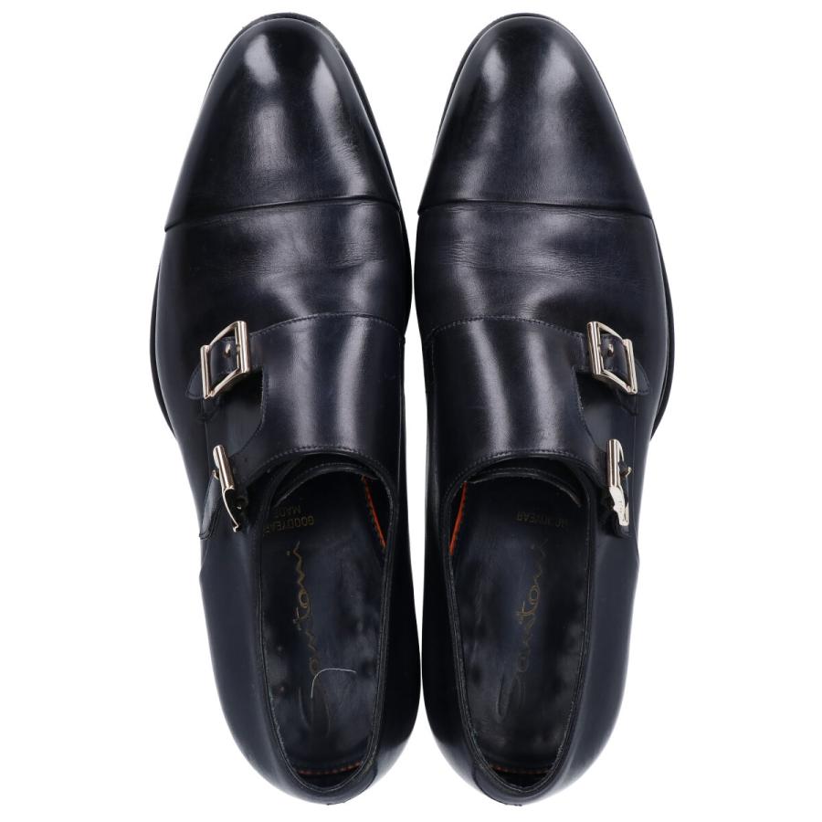 Bamiki様新品同様！サントーニ　ダブルモンクストラップシューズ　5ハーフ Bamiki様新品同様！サントーニ ダブルモンクストラップシューズ 5