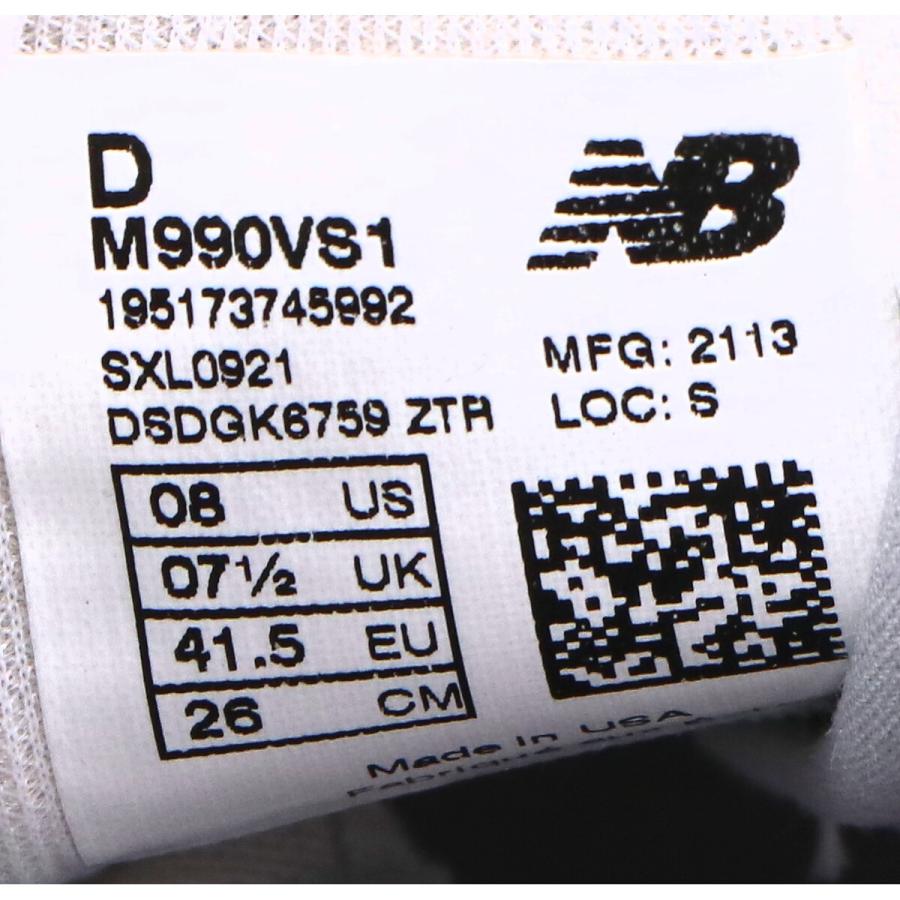 New Balance M990VS1 40周年記念モデル 27cm 新品未使用 New Balance M990VS1 40周年記念モデル 27cm