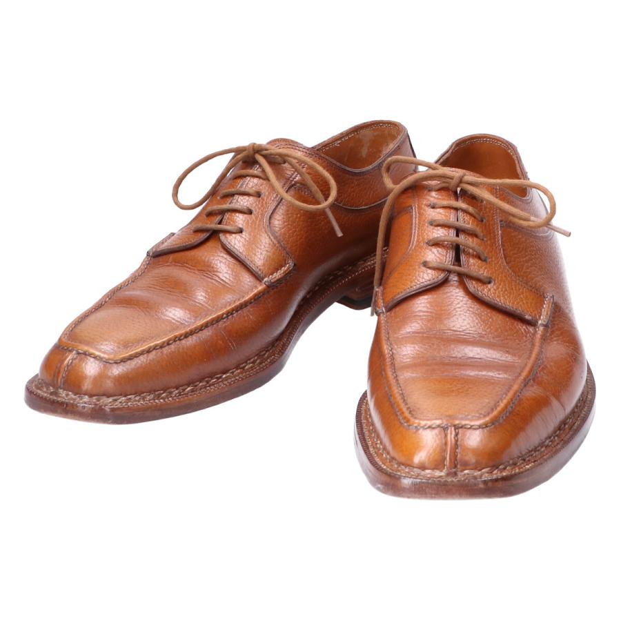 ボノーラ　レザーシューズ　ブラウン　サイズ26 BONORA por RASPINI FIRENZE ボノーラ ラスピーニフィレンツェ別注 外