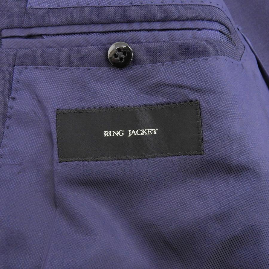 美品 RING JACKET リングヂャケット モヘヤ×ウール スーツ メンズ