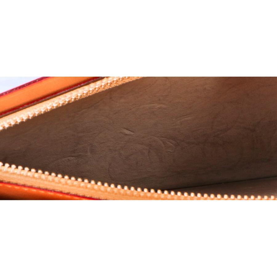 GANZO ガンゾ 57192 CORDOVAN コードバン ファスナー小銭入れ付 長財布