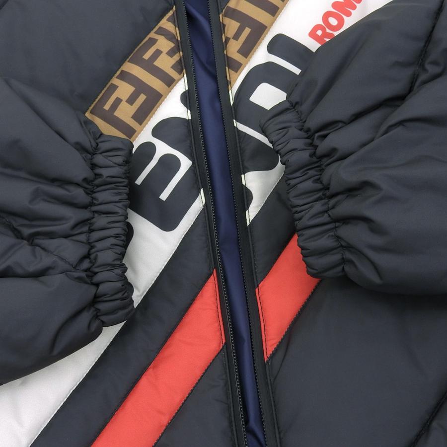 FENDI 美品/ フェンディ xFILA フィラ FAA610 A2W1 ダウンジャケット 
