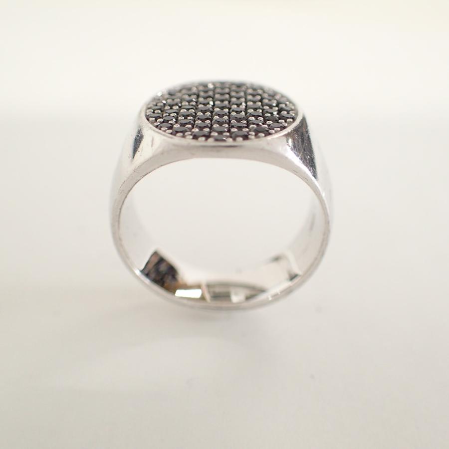 TOMWOOD トムウッド R74HVBSPS925 925 Pinkie Oval Black Spinel TOMWOOD トムウッド R74HVBSPS925 925 Pinkie Oval Black Spinel