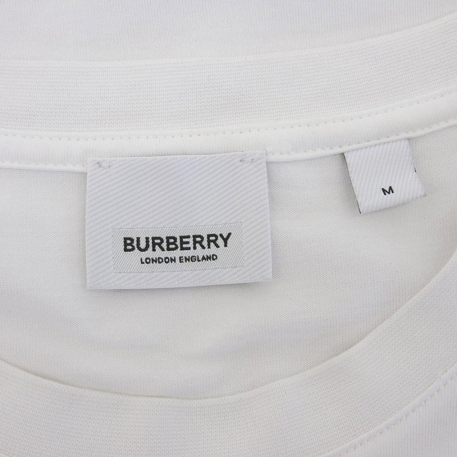 BURBERRY バーバリー ロゴTシャツ トップス メンズ ホワイト 【Sudden Death】 M