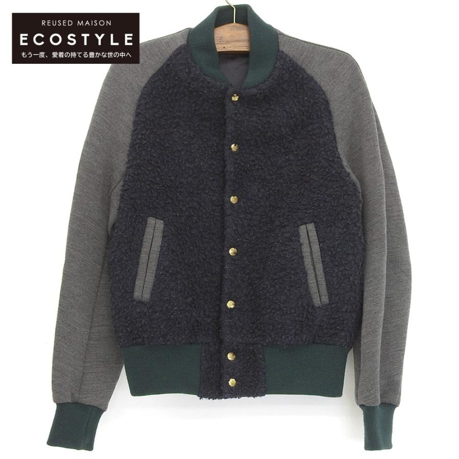 Kolor カラー 16wcm T052 ドレッドボア スタジャン ジャケット 2 グレー メンズ ブランドリユースショップエコスタイル 通販 Yahoo ショッピング