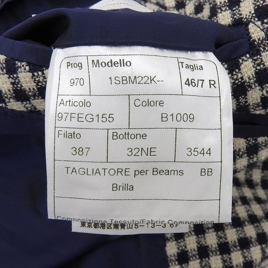 国内正規/美品/ TAGLIATORE タリアトーレ 1SBM22K ギンガムチェック