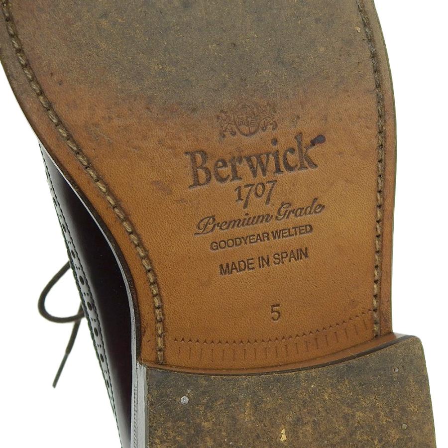 美品 BERWICK バーウィック コードバン ROIS ウィングチップ 美品 BERWICK バーウィック コードバン ROIS ウィングチップ