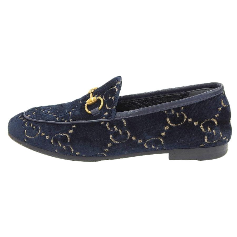 GUCCI（グッチ） ヨルダーンGG ホースビット ローファー シューズ