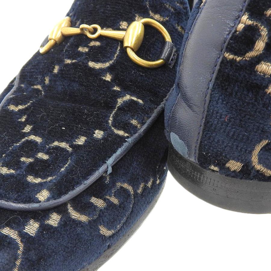 GUCCI（グッチ） ヨルダーンGG ホースビット ローファー シューズ