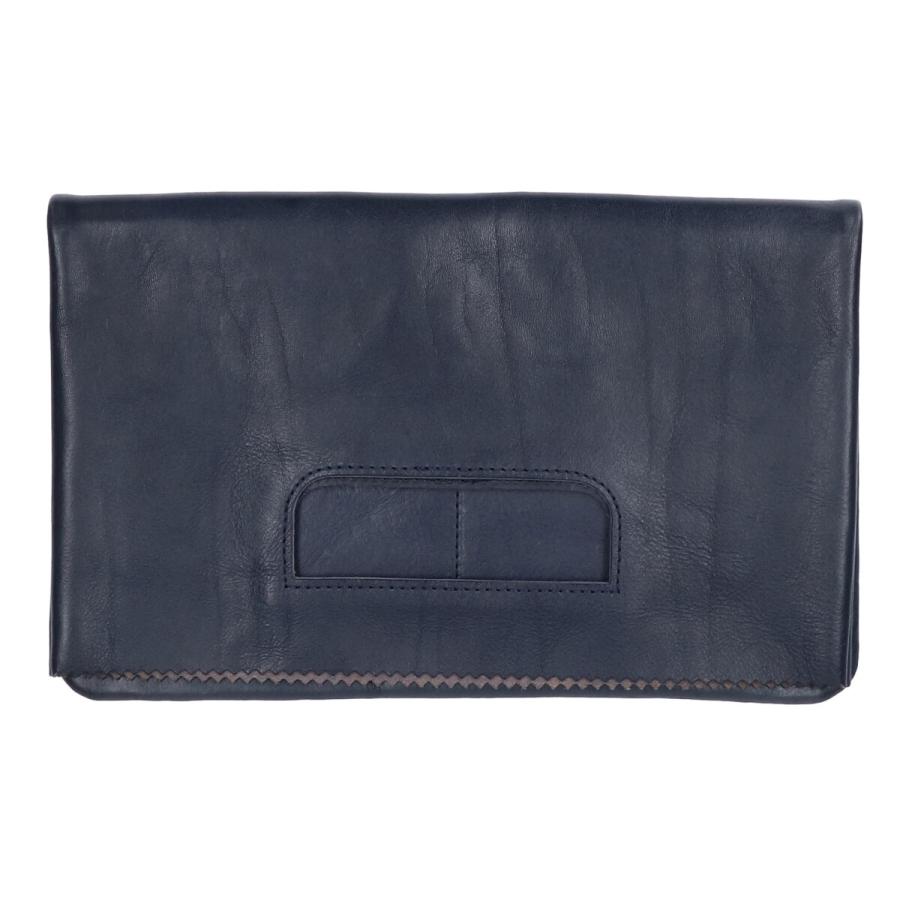 美品 GANZO ガンゾ 57376 SACCHETTO2 サケット2 レザー 2WAY クラッチ