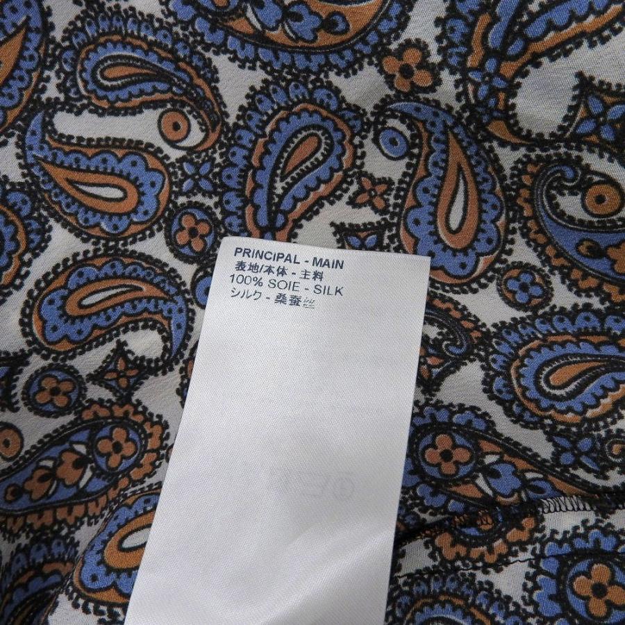 美品 LOUIS VUITTON ルイ・ヴィトン ペイズリー柄 シルク100