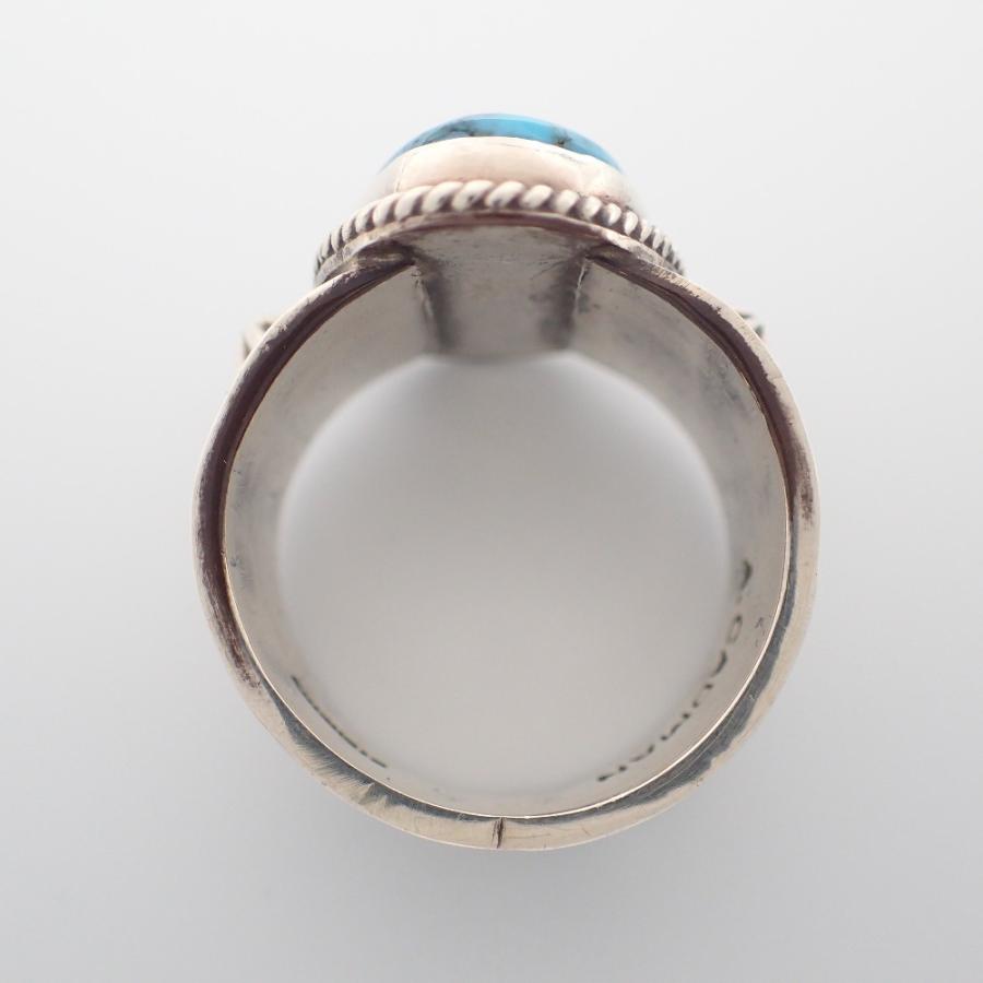 美品 ANDY CADMAN アンディキャドマン STERLING刻印 ターコイズ