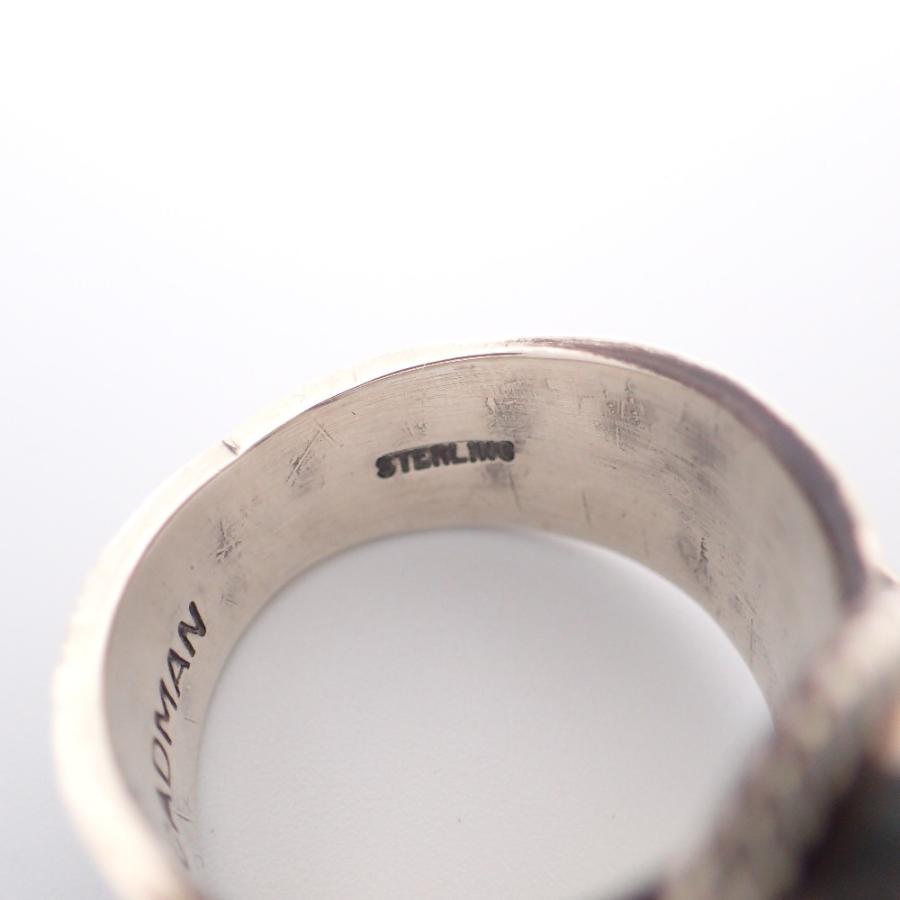 美品 ANDY CADMAN アンディキャドマン STERLING刻印 ターコイズ