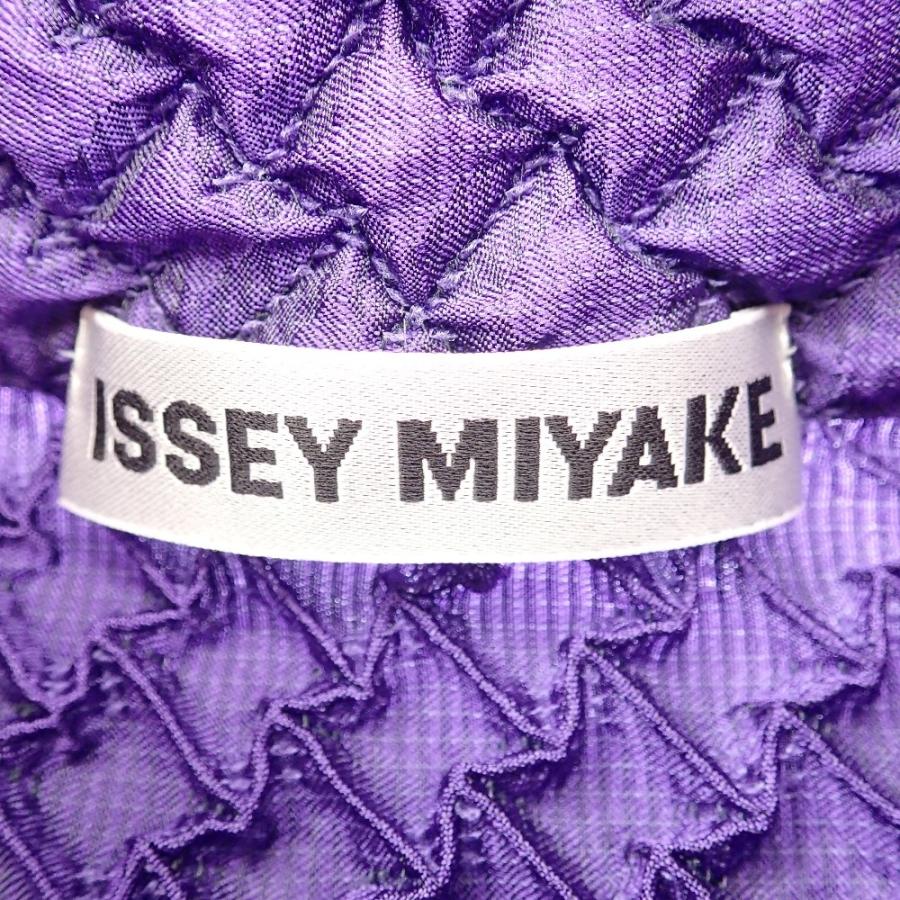 美品/ ISSEY MIYAKE イッセイミヤケ IM94FH536 スチーム エンボス 