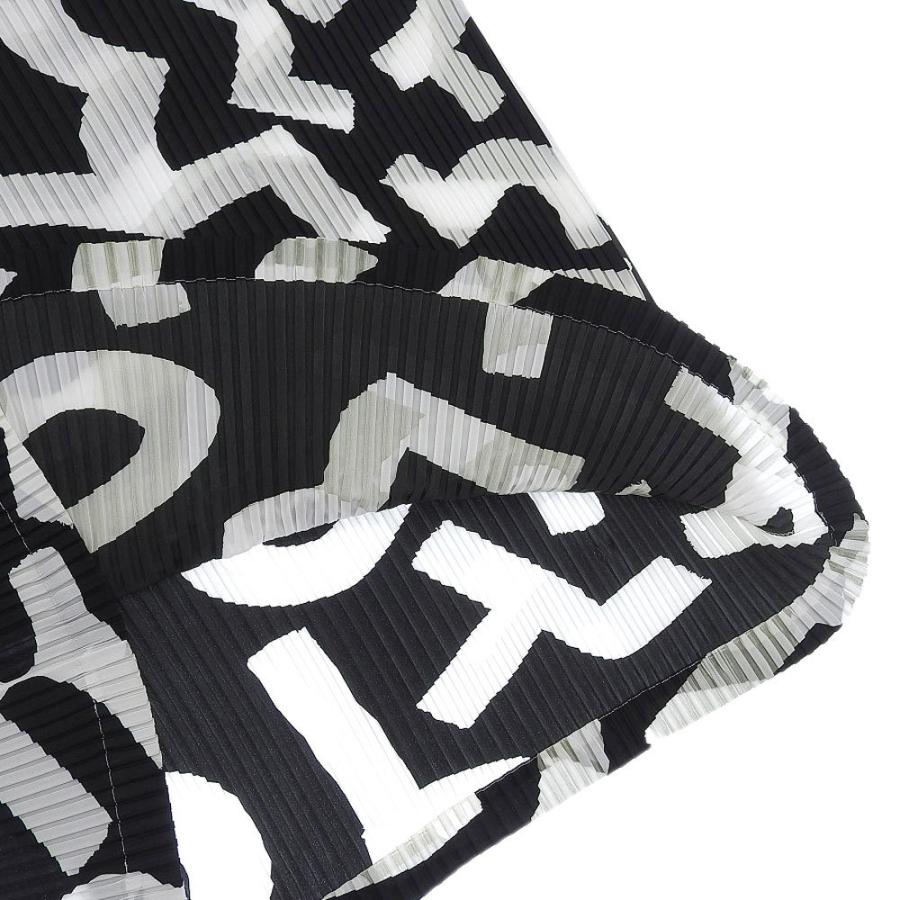 美品 Issey Miyake イッセイミヤケ Zig Zag プリーツ ワンピース レディース ブラック ホワイト 3 Im03ffh163 Mailboxes Nyc