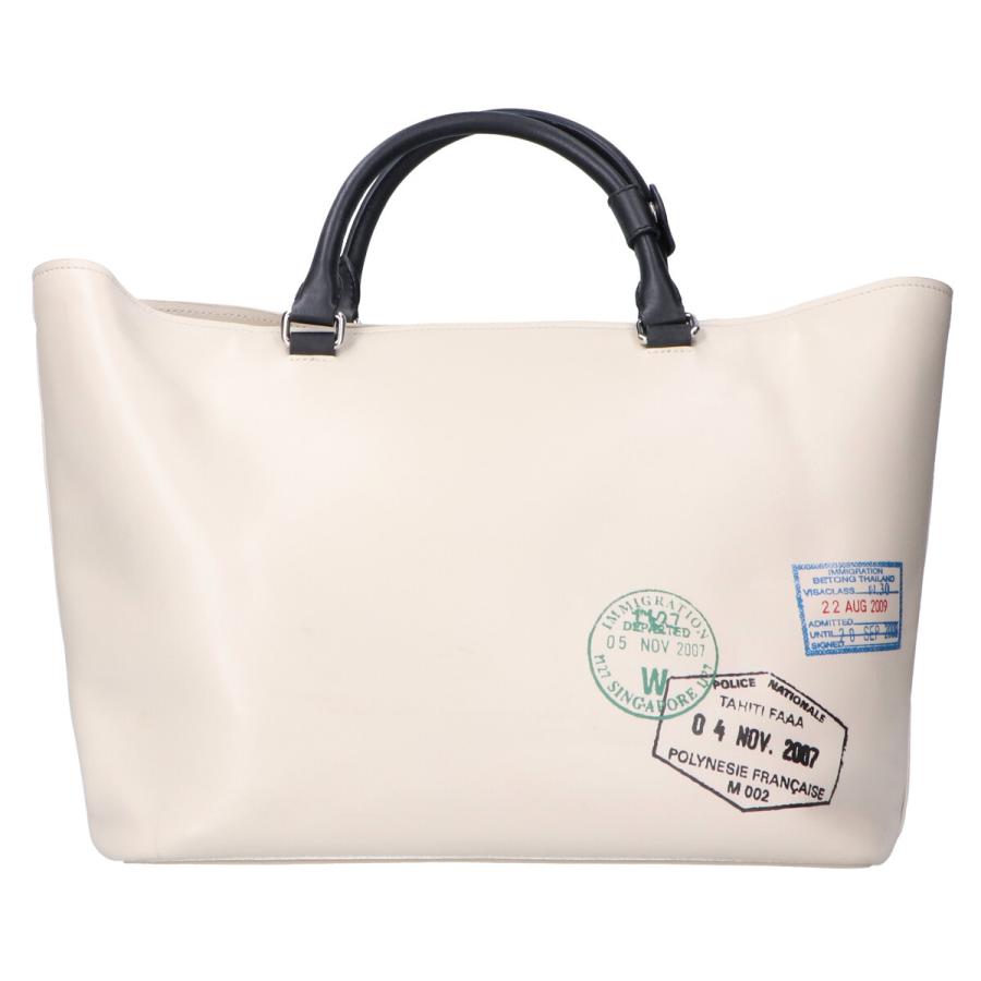 TUMI（トゥミ） 079299 ポートレートプリント レザートートバッグ 