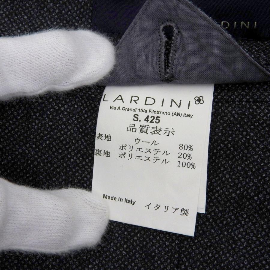 LARDINI 美品 ラルディーニ ウール 段返り3Bセットアップ スーツ
