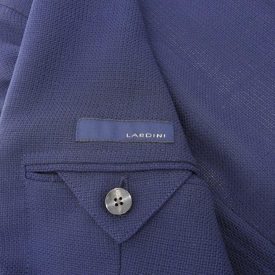 美品 LARDINI ラルディーニ ホップサック 3B ジャケット メンズ 