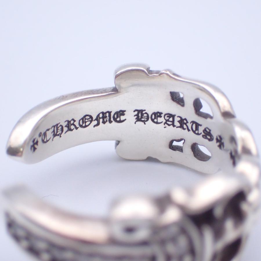 美品/ Chrome Hearts クロムハーツ SV925/ダイヤモンド ダブル 美品/ Chrome Hearts クロムハーツ SV925/ダイヤモンド ダブル