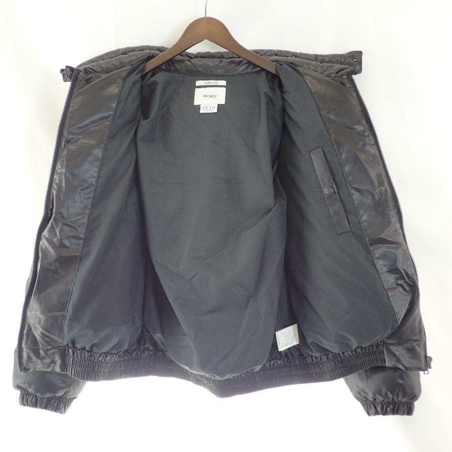美品/ WTAPS ダブルタップス 212BRDT-JKM02 フェイクレザー 中綿入り
