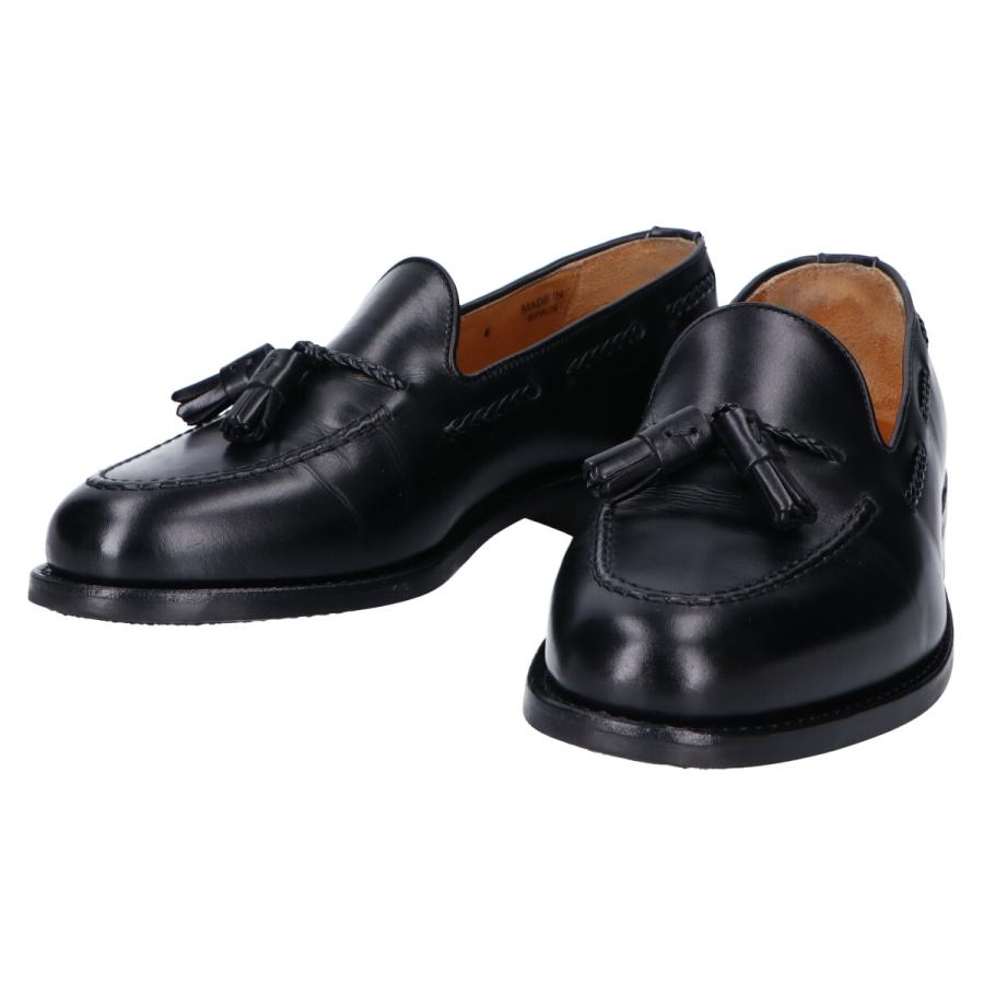 BERWICK バーウィック 4340 BOX CALF タッセルローファー シューズ UK6 