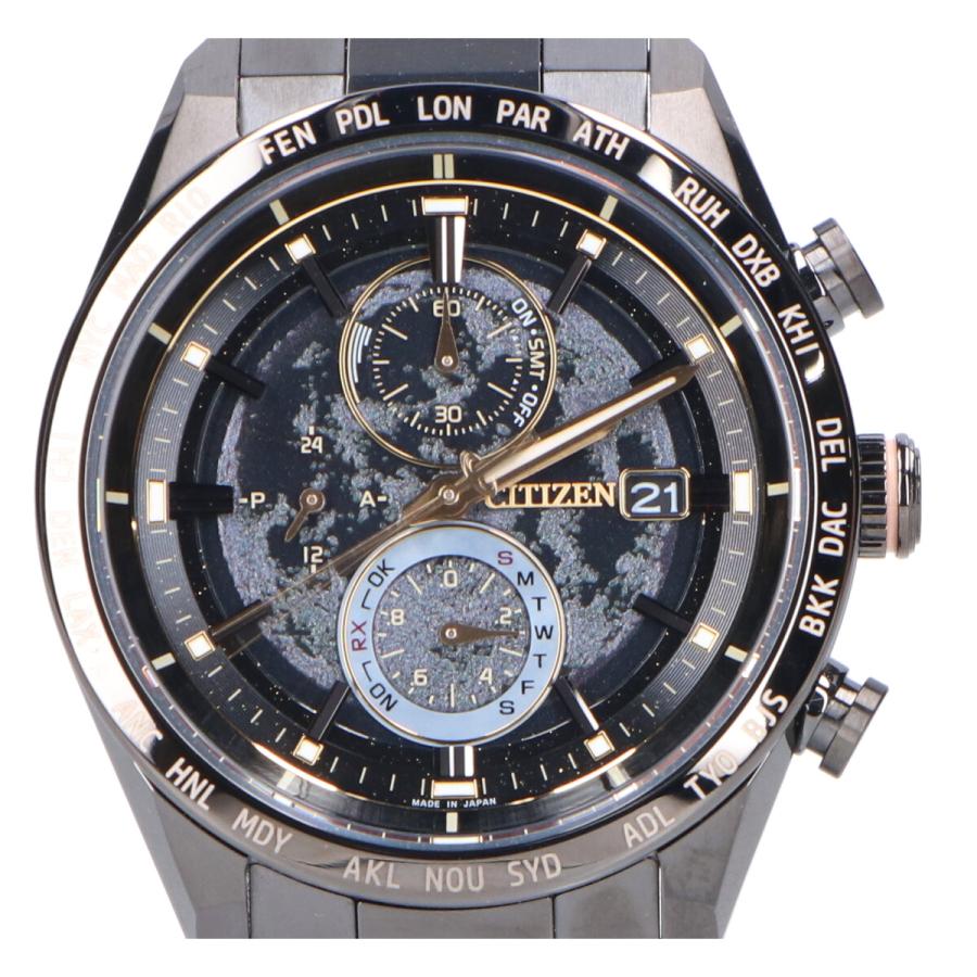 CITIZEN 美品/ シチズン AT8185-71E ATTESAアテッサ HAKUTO-Rコラボ  