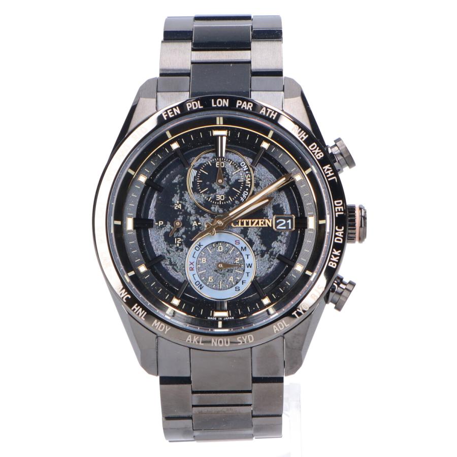 CITIZEN 美品/ シチズン AT8185-71E ATTESAアテッサ HAKUTO-R