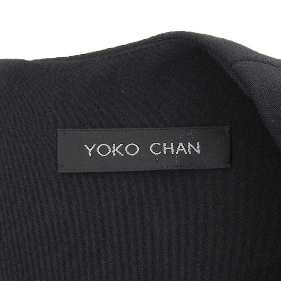 YOKO CHAN ヨーコチャン ノースリーブトップス パール付き YOKO CHAN ヨーコチャン ノースリーブトップス パール付き