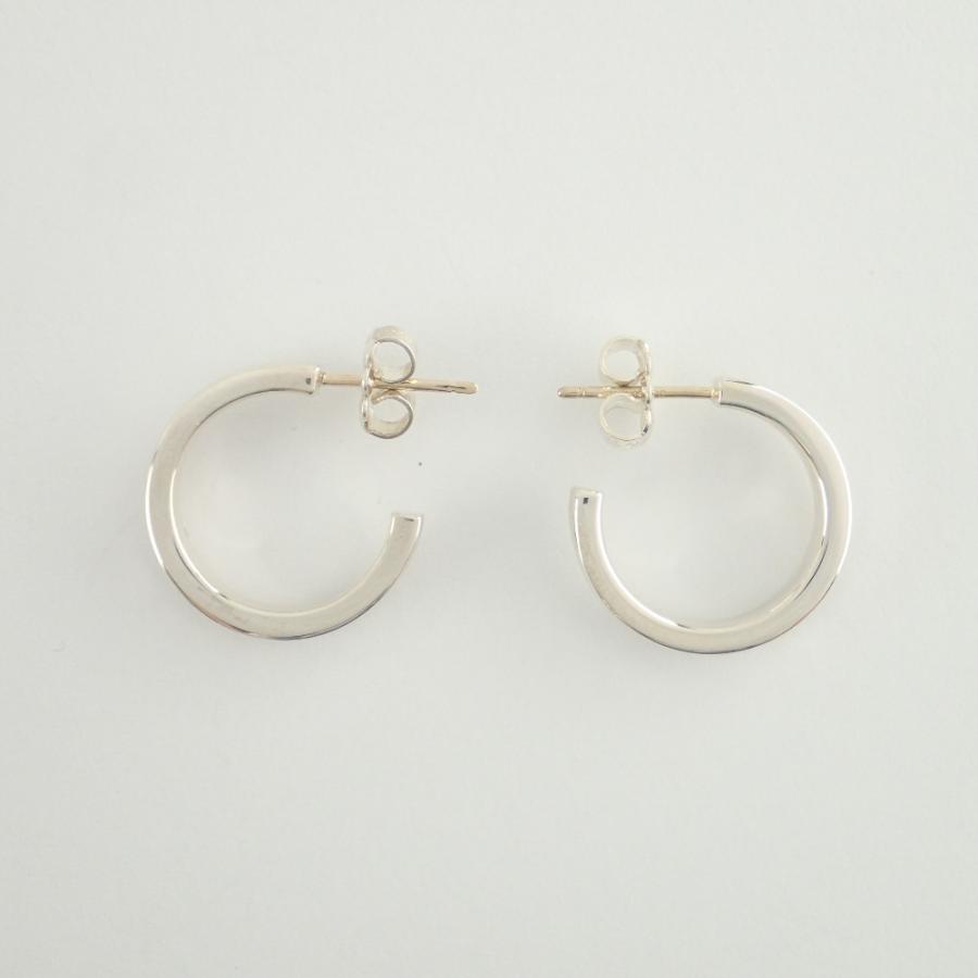 【Tiffany】1837 TM フープピアス スモール (片耳) ティファニー 1837™ フープ ピアス（スモール）シルバー
