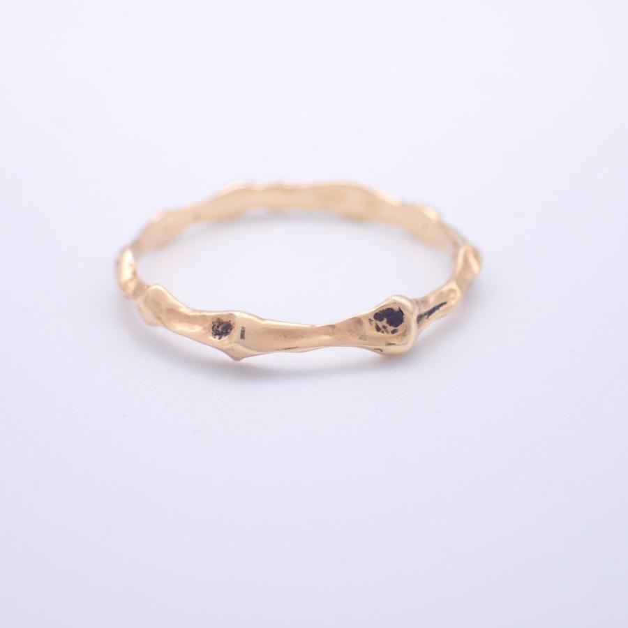 美品 PLUIE プリュイ 18K DROPS 09 RING ドロップス09 リング・指輪