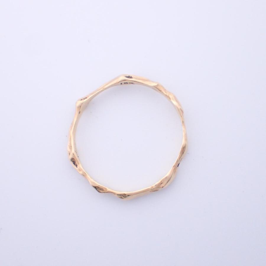 美品 PLUIE プリュイ 18K DROPS 09 RING ドロップス09 リング・指輪