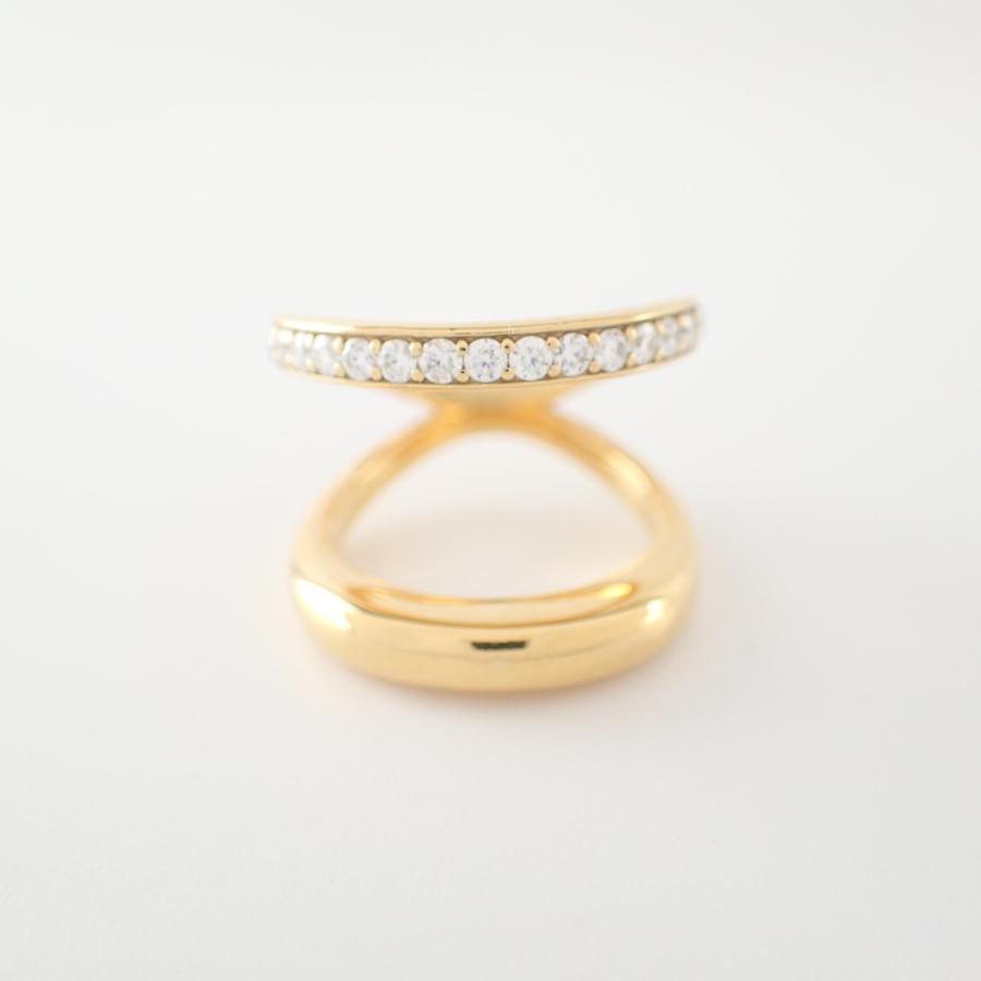 GYPPHY ジプフィー DOUBLE STRING MOISSANITE RING ダブル GYPPHY ジプフィー DOUBLE STRING MOISSANITE RING ダブル