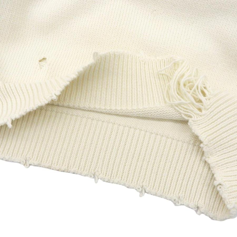 Maison Margiela メゾンマルジェラ デストロイド プルオーバー ニット