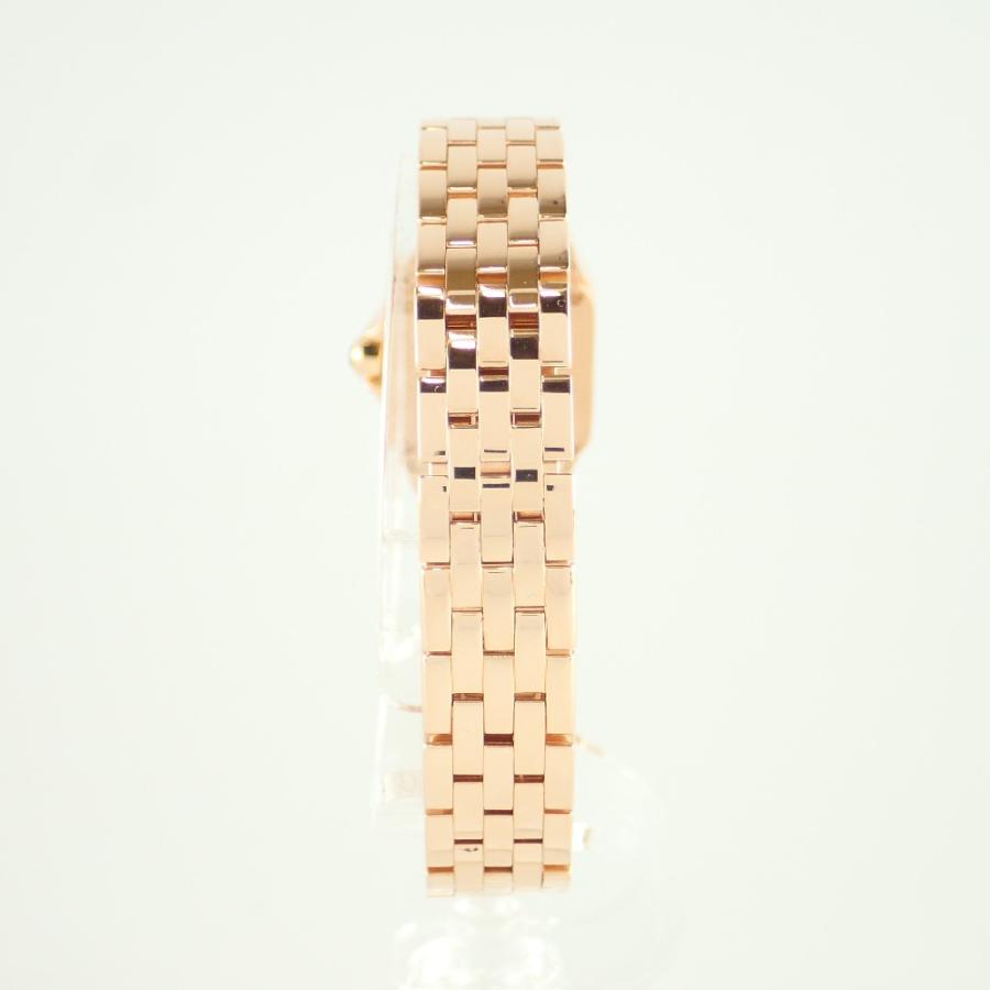 カルティエ Cartier ミニサントスドゥモワゼル W25077X9 レディース 腕時計 K18PG 金無垢 クォーツ Santos de Moiselle 90312920 Cartier ミニサントスドゥモワゼル W25077X9 レディース 腕時計