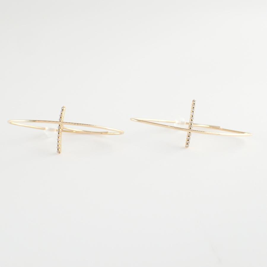 美品 Hirotaka ヒロタカ GS46KDEM Gossamer ゴサマー K10 0.12ct