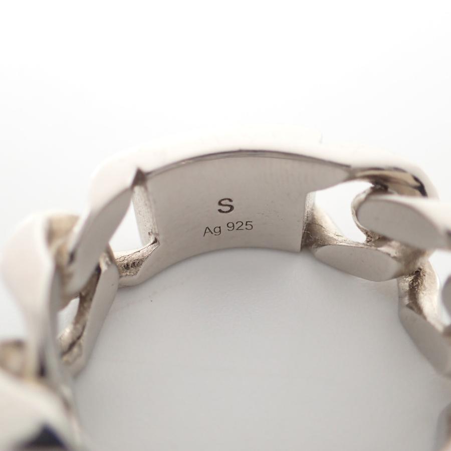 DIOR ディオール Ag925 CD ICON チェーンリンク リング・指輪 S DIOR ディオール Ag925 CD ICON チェーンリンク リング・指輪 S