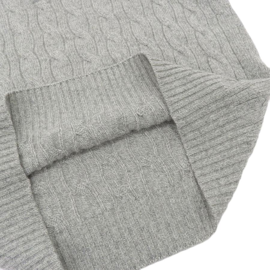 Loro Piana 美品 ロロピアーナ カシミヤ100% 4B ケーブル ニット Loro Piana 美品 ロロピアーナ カシミヤ100% 4B ケーブル ニット