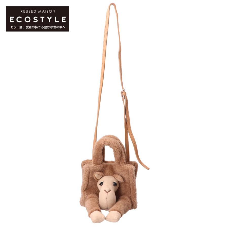 美品 doublet ダブレット 21AW05BG29 STUFFED ANIMAL FUR BAG S  