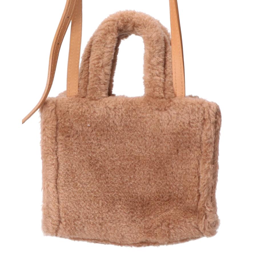 美品 doublet ダブレット 21AW05BG29 STUFFED ANIMAL FUR BAG S  