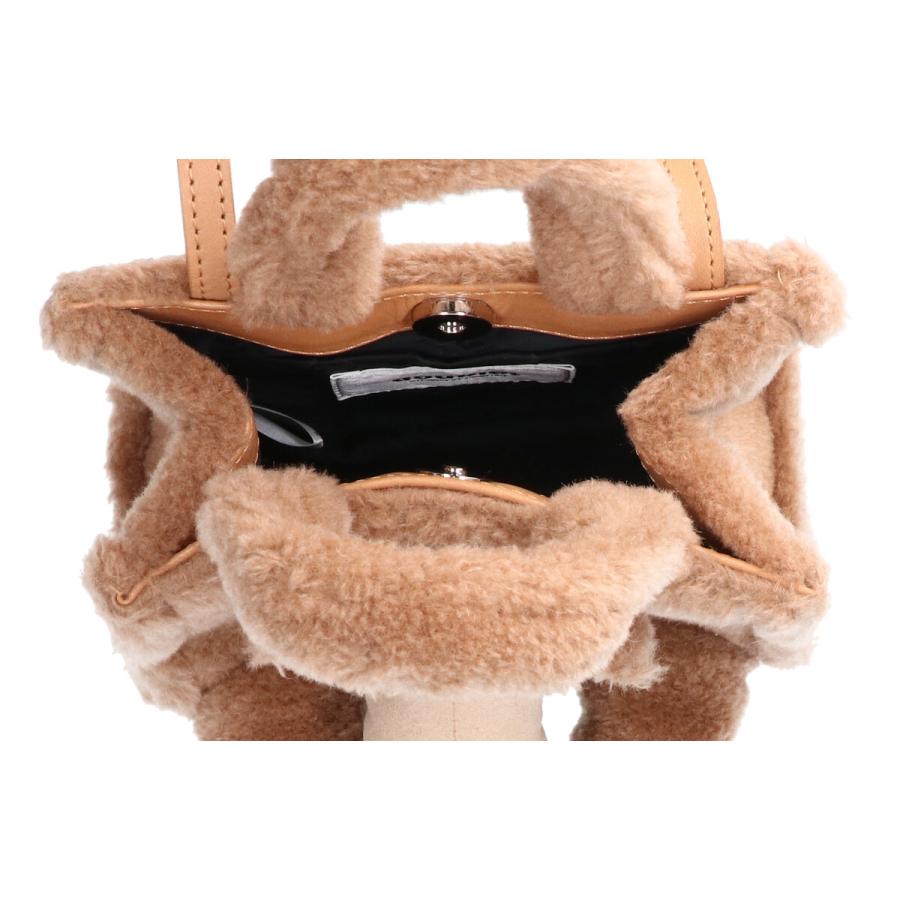 美品 doublet ダブレット 21AW05BG29 STUFFED ANIMAL FUR BAG S 