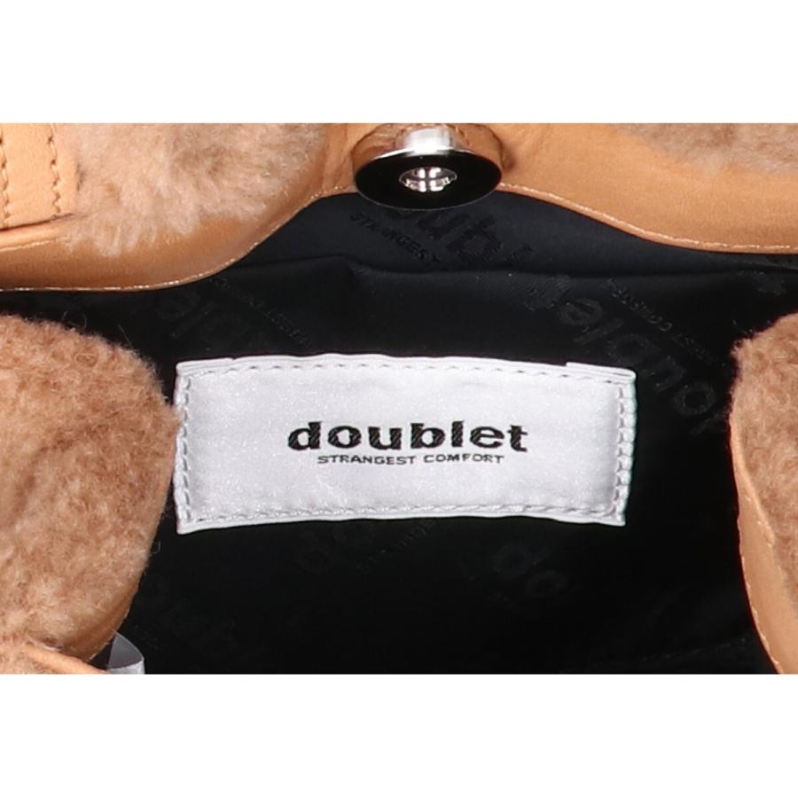 美品 doublet ダブレット 21AW05BG29 STUFFED ANIMAL FUR BAG S  