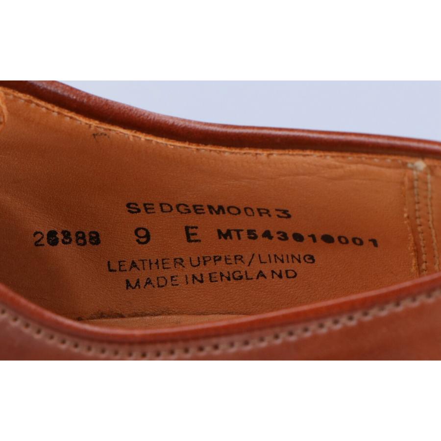 新品同様/ CROCKETT＆JONES クロケット＆ジョーンズ SEDGEMOOR3 シェル