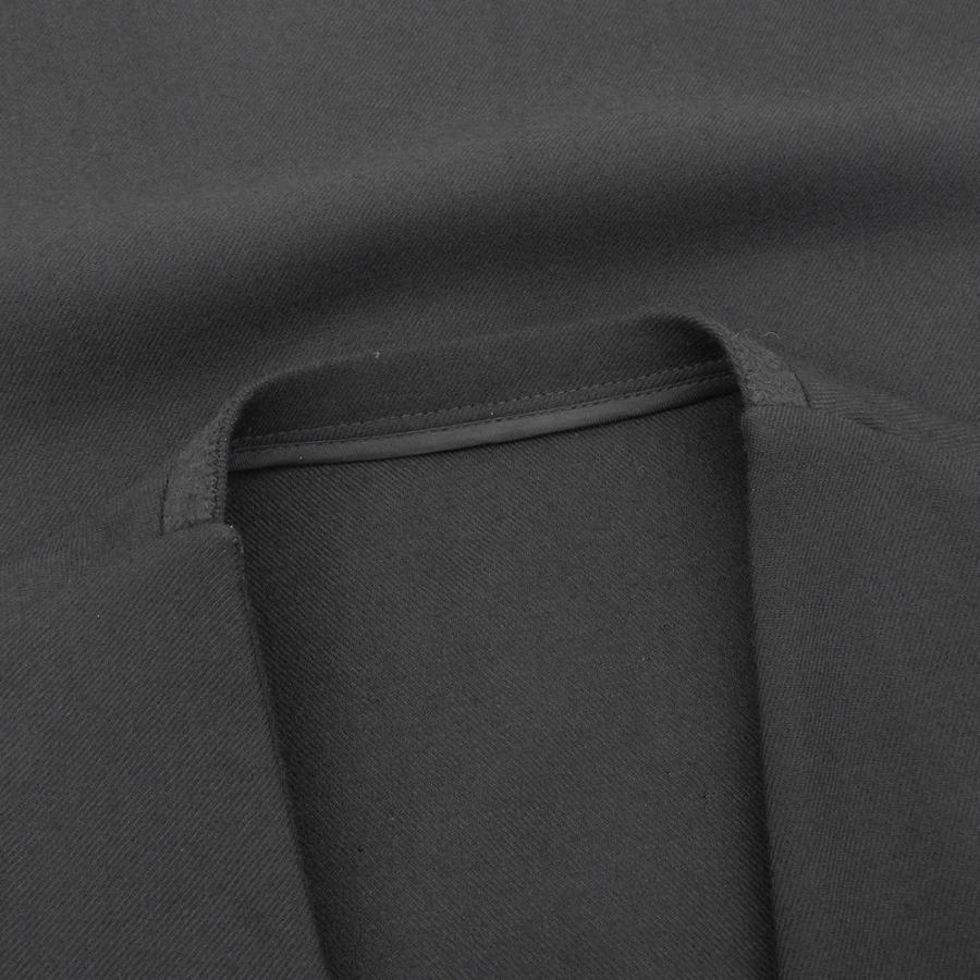 Margiela メゾンマルジェラ ウール ノーカラー ジャケット メンズ ブラック 48 【Tsultryofs】 20年製 S50BN0318
