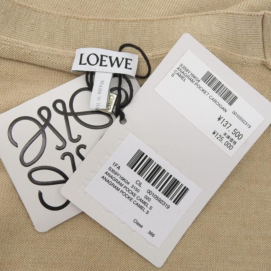 LOEWE（ロエベ） 新品同様 アナグラムポケット ウール カーディガン