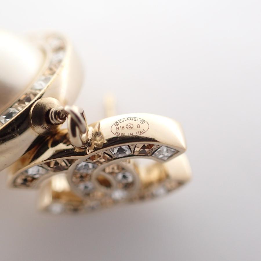 CHANEL（シャネル） 美品 B18B ラインストーン装飾 CCココマーク