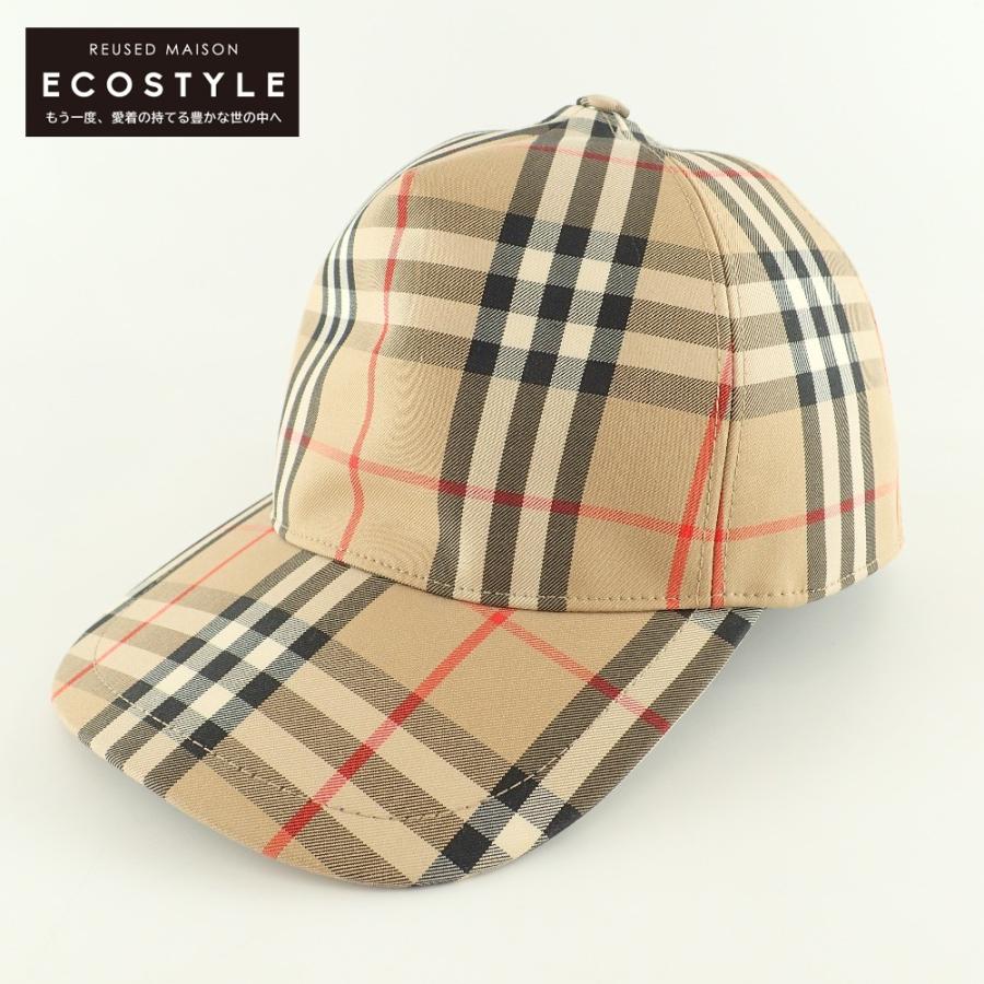 美品 BURBERRY バーバリー 8021444 69E TRUCKER ヴィンテージチェック 
