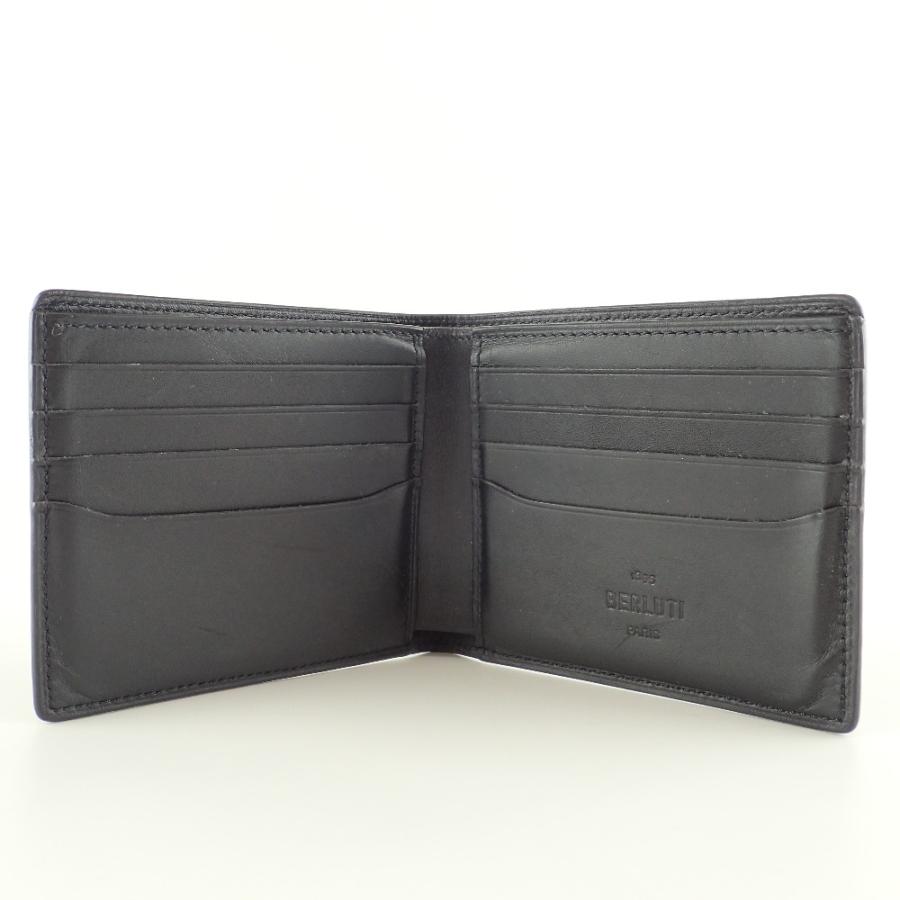 Berluti ベルルッティ 21年製 スクリットレザー 二つ折り財布（小銭